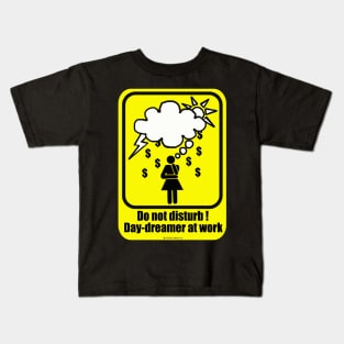 Day-Dreamer at Work (Women) Kids T-Shirt